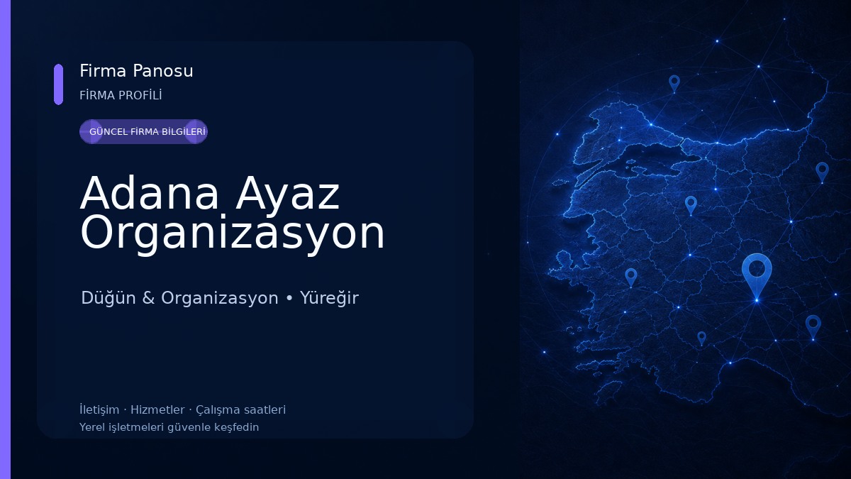 Adana Ayaz Organizasyon Düğün & Organizasyon