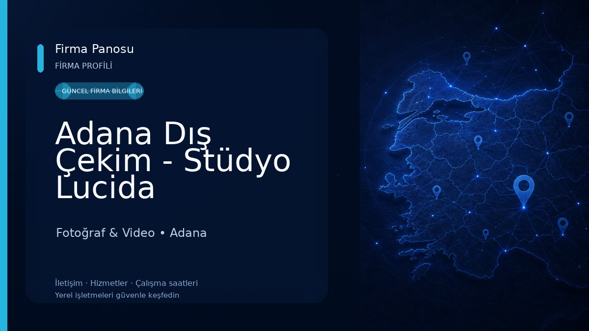 Adana Dış Çekim - Stüdyo Lucida Fotoğraf & Video
