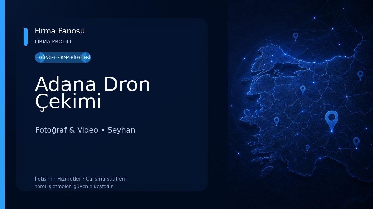 Adana Dron Çekimi Fotoğraf & Video