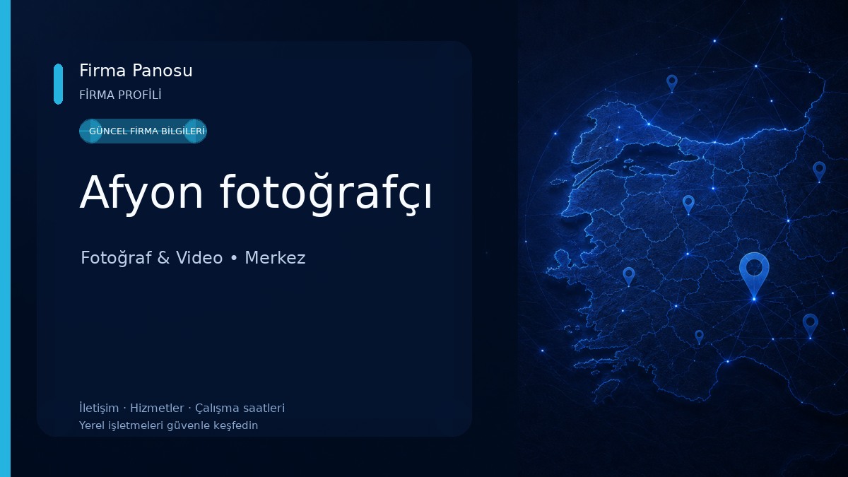 Afyon fotoğrafçı Fotoğraf & Video