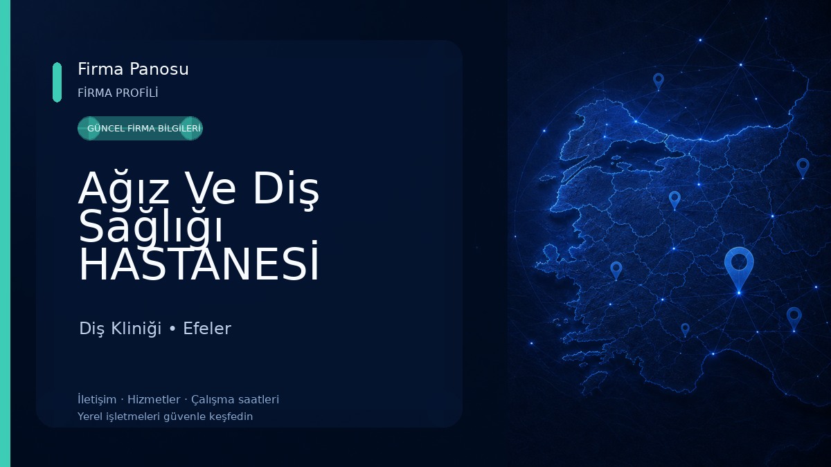 Ağız Ve Diş Sağlığı HASTANESİ Diş Kliniği