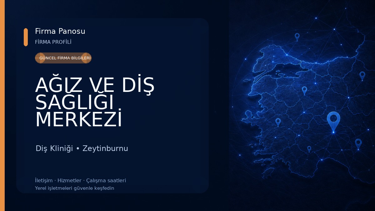 AĞIZ VE DİŞ SAĞLIĞI MERKEZİ Diş Kliniği
