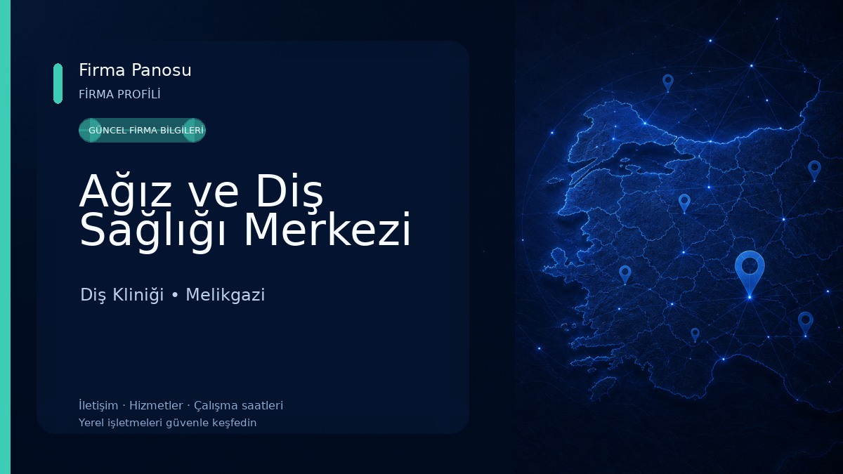 Ağız ve Diş Sağlığı Merkezi Diş Kliniği