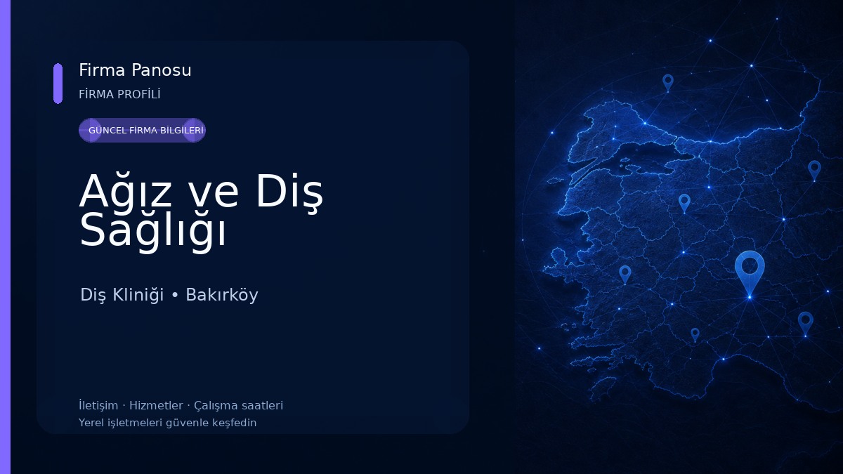 Ağız ve Diş Sağlığı Diş Kliniği