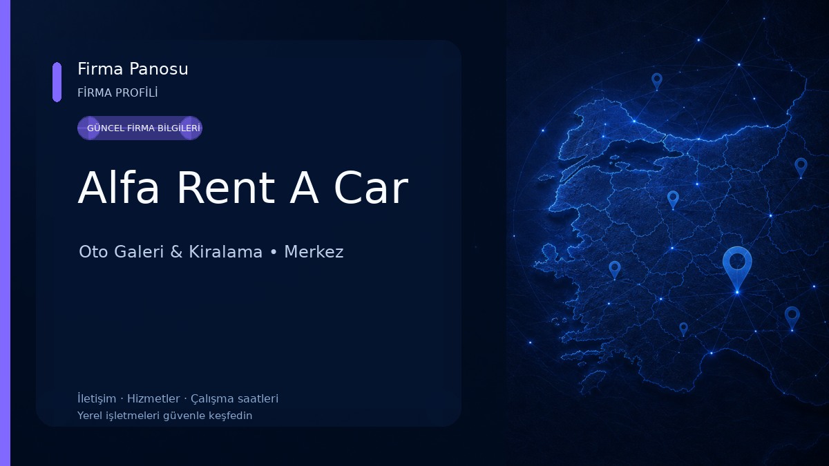 Alfa Rent A Car 