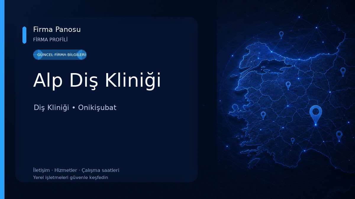 Alp Diş Kliniği Diş Kliniği
