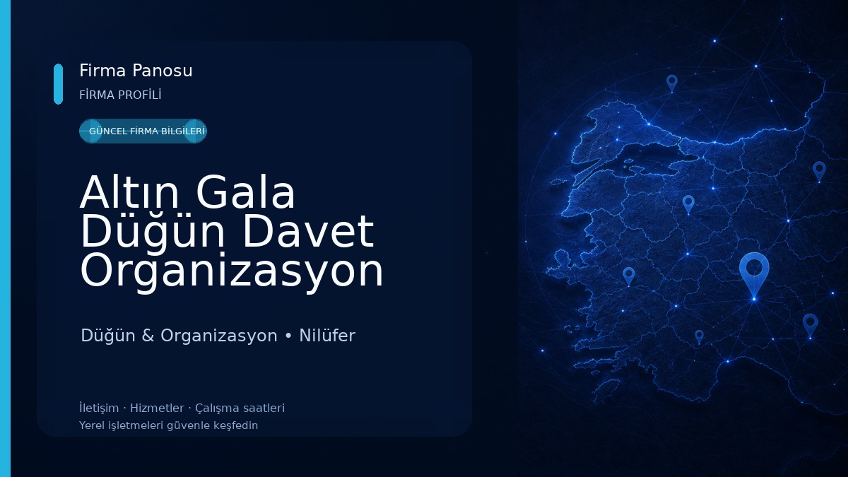 Altın Gala Düğün Davet Organizasyon Düğün & Organizasyon