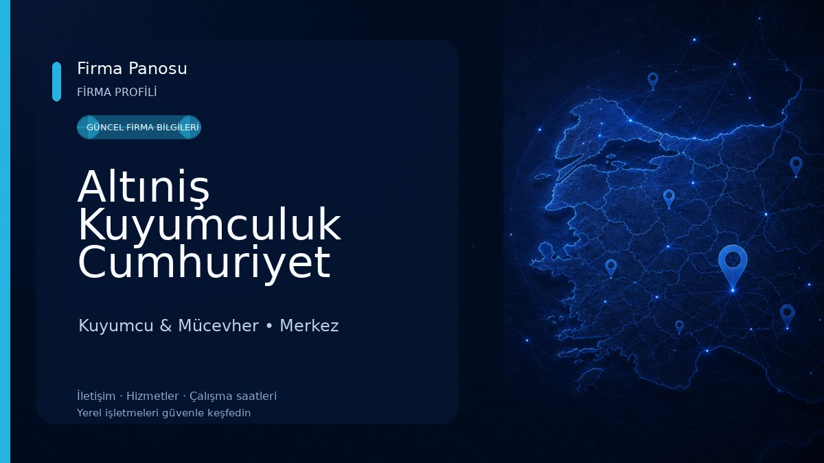 Altıniş Kuyumculuk Cumhuriyet