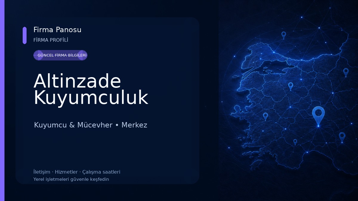 Altinzade Kuyumculuk Kuyumcu & Mücevher