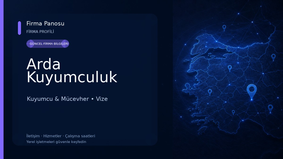 Arda Kuyumculuk Kuyumcu & Mücevher