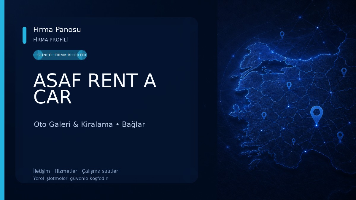 ASAF RENT A CAR Oto Galeri & Kiralama