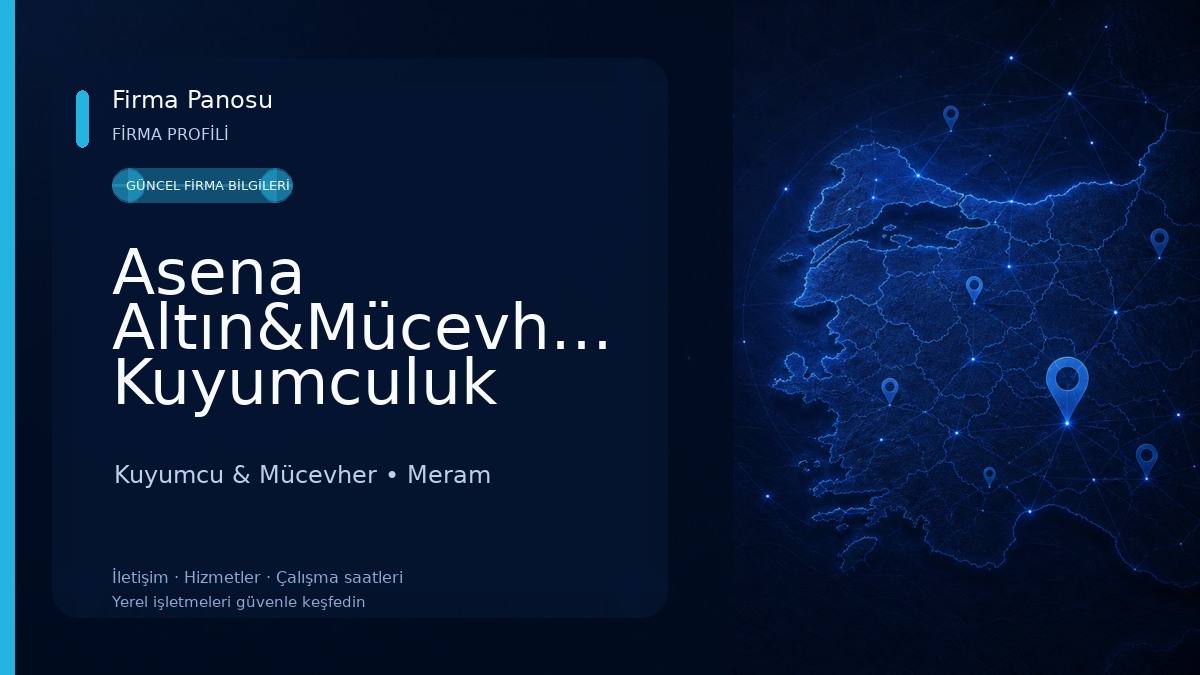 Asena Altın&Mücevherat Kuyumculuk