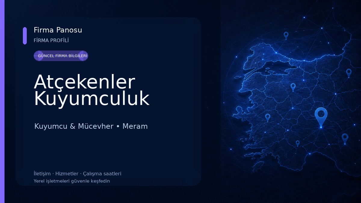 Atçekenler Kuyumculuk