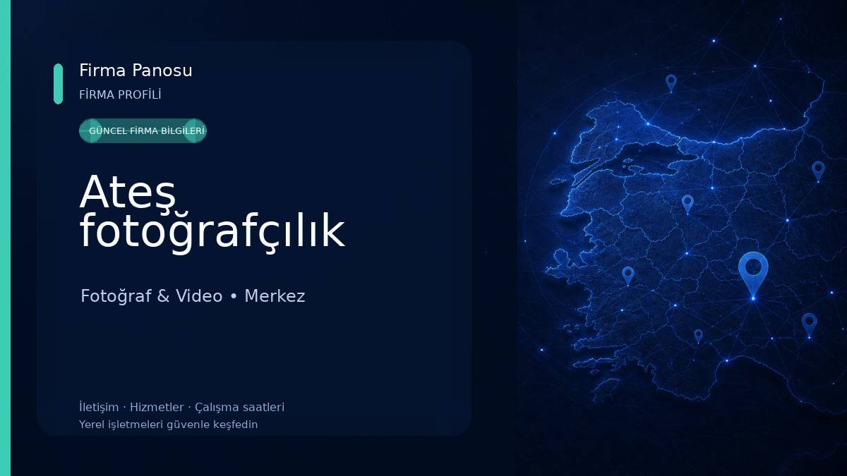 Ateş fotoğrafçılık Fotoğraf & Video