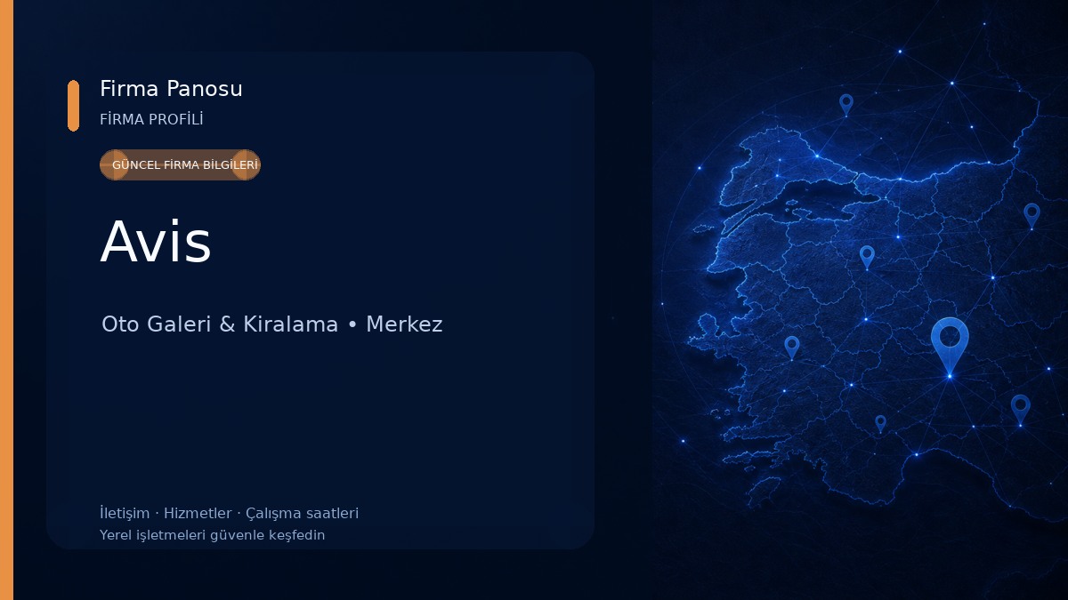 Avis Oto Galeri & Kiralama