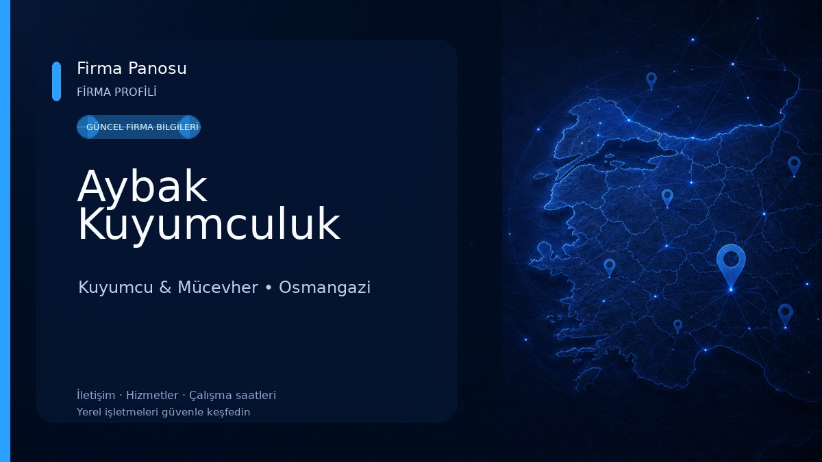 Aybak Kuyumculuk Kuyumcu & Mücevher