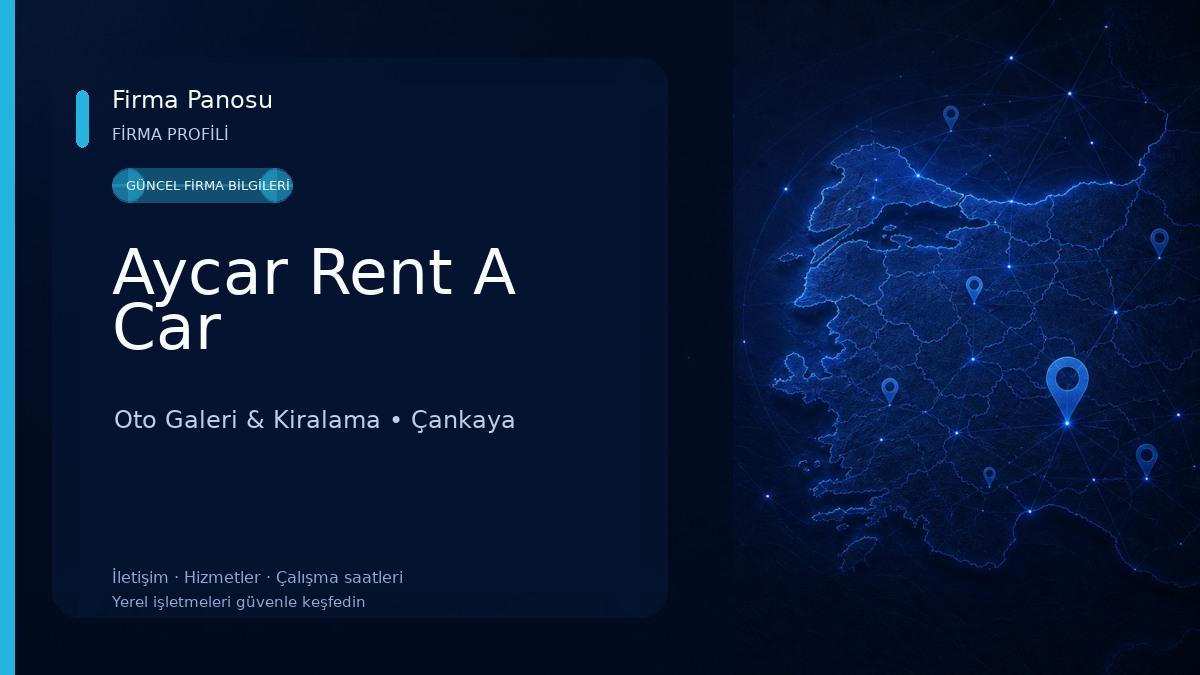 Aycar Rent A Car Oto Galeri & Kiralama