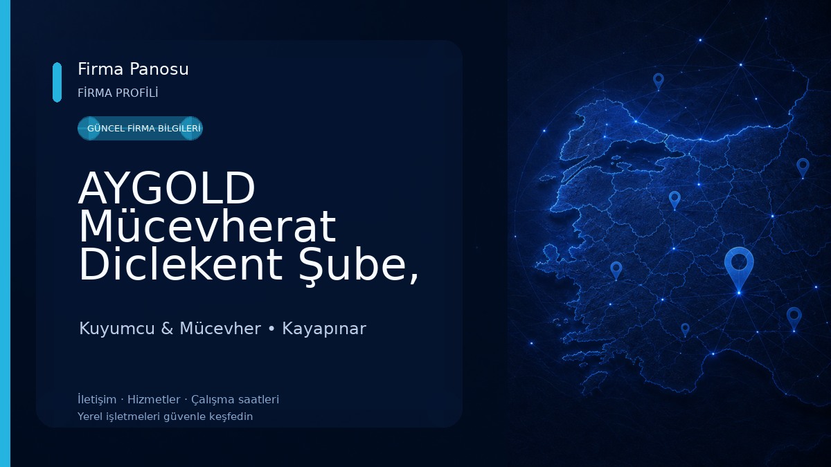AYGOLD Mücevherat Diclekent Şube, Diyarbakır Altın Kuyumcu & Mücevher