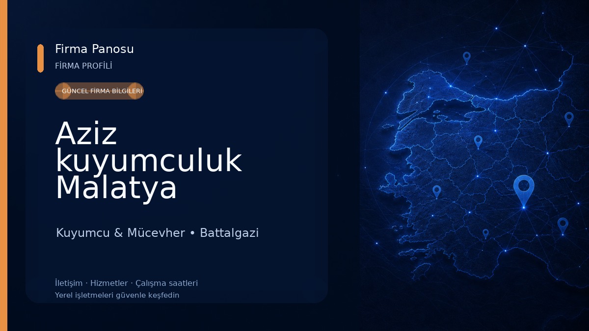 Aziz kuyumculuk Malatya