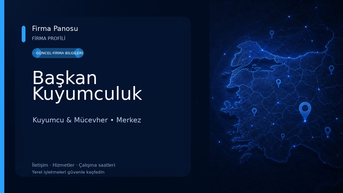 Başkan Kuyumculuk Kuyumcu & Mücevher