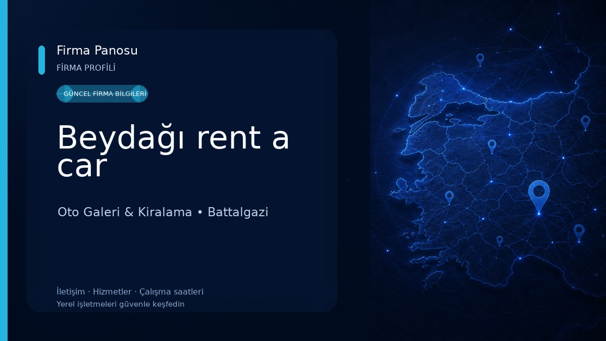 Beydağı rent a car Oto Galeri & Kiralama