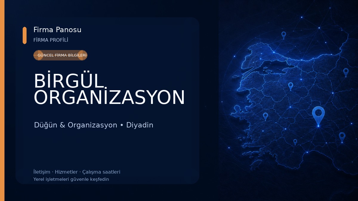 BİRGÜL ORGANİZASYON Düğün & Organizasyon