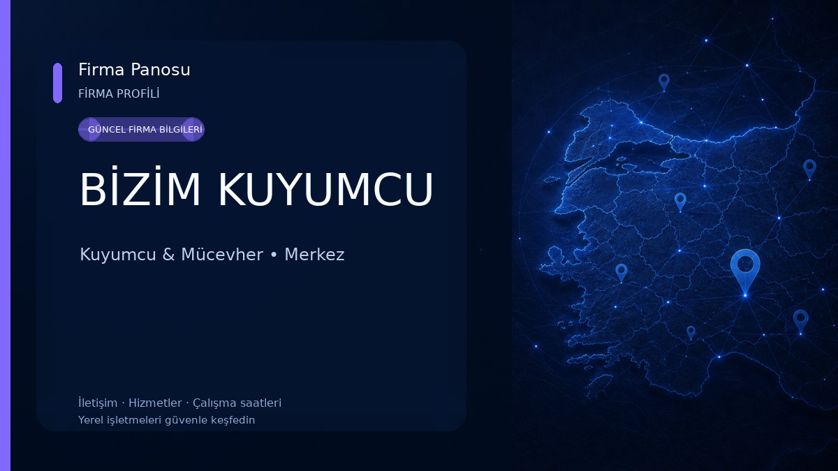 BİZİM KUYUMCU Kuyumcu & Mücevher
