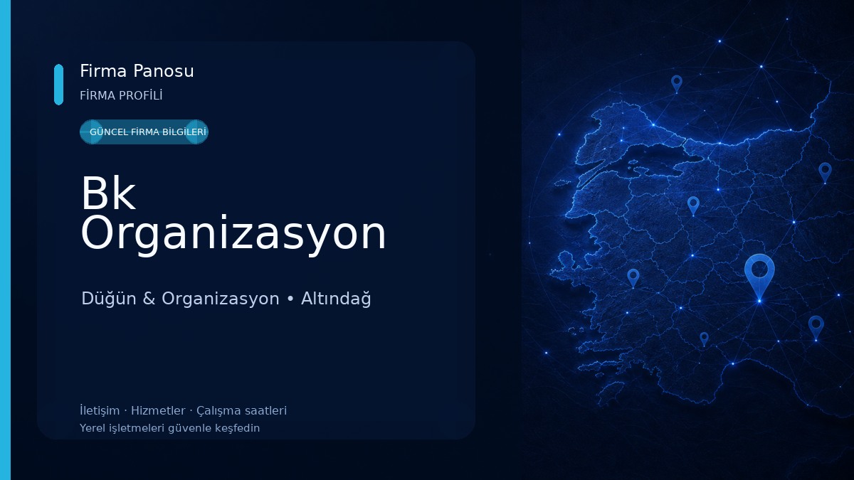 Bk Organizasyon Düğün & Organizasyon