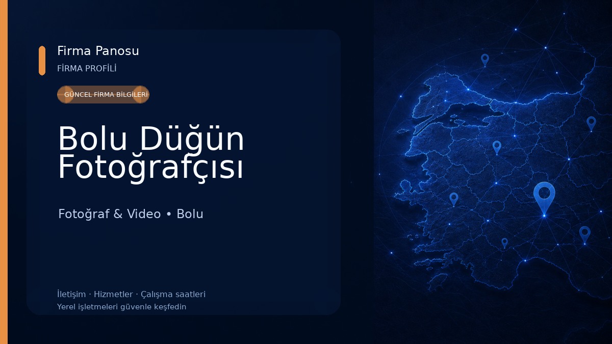 Bolu Düğün Fotoğrafçısı Fotoğraf & Video