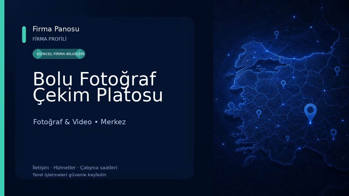 Bolu Fotoğraf Çekim Platosu Fotoğraf & Video