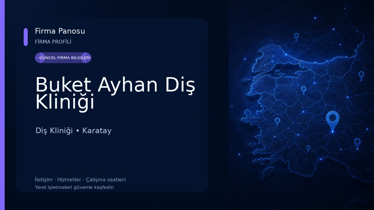 Buket Ayhan Diş Kliniği Diş Kliniği