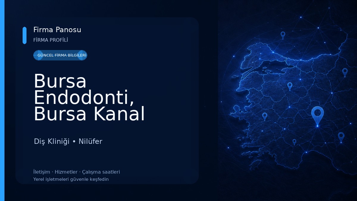 Bursa Endodonti, Bursa Kanal Tedavisi Uzmanı, Bursa Endodontist, Uzm. Dt. Abdulkadir Özşahin, Bursa Uzman Diş Hekimi Diş Kliniği