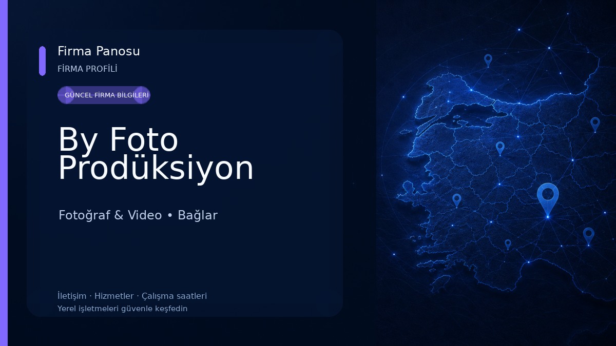 By Foto Prodüksiyon Fotoğraf & Video