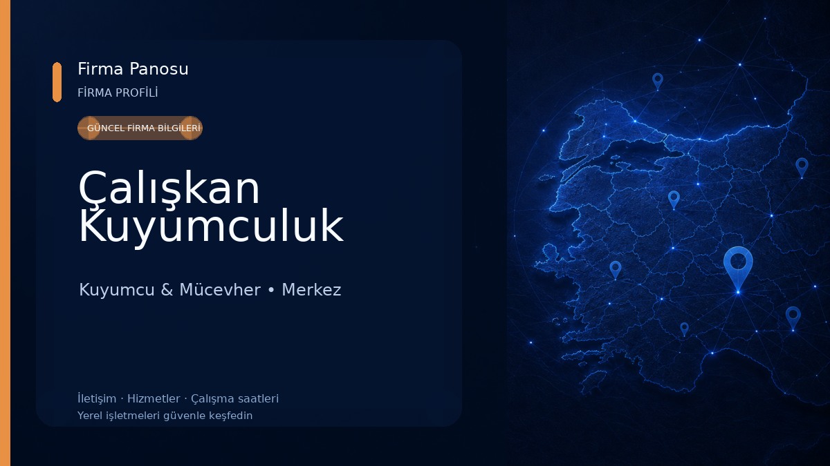 Çalışkan Kuyumculuk