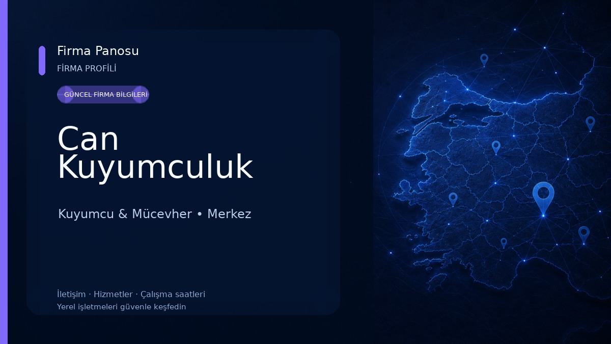 Can Kuyumculuk