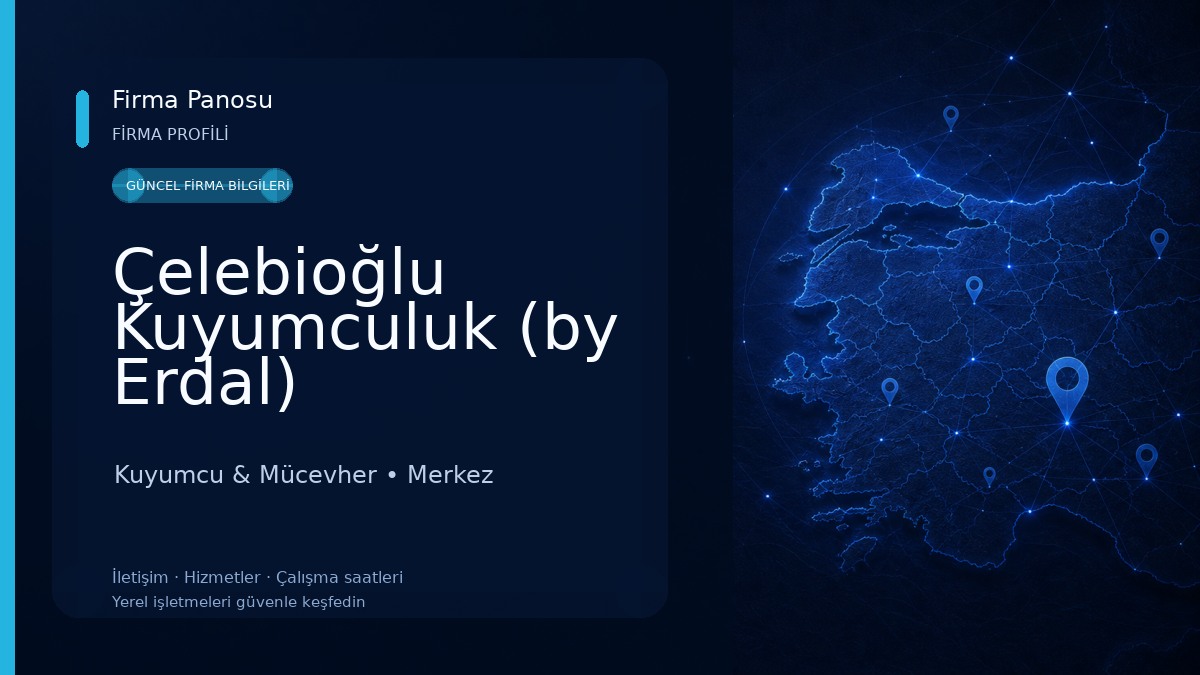 Çelebioğlu Kuyumculuk (by Erdal) 