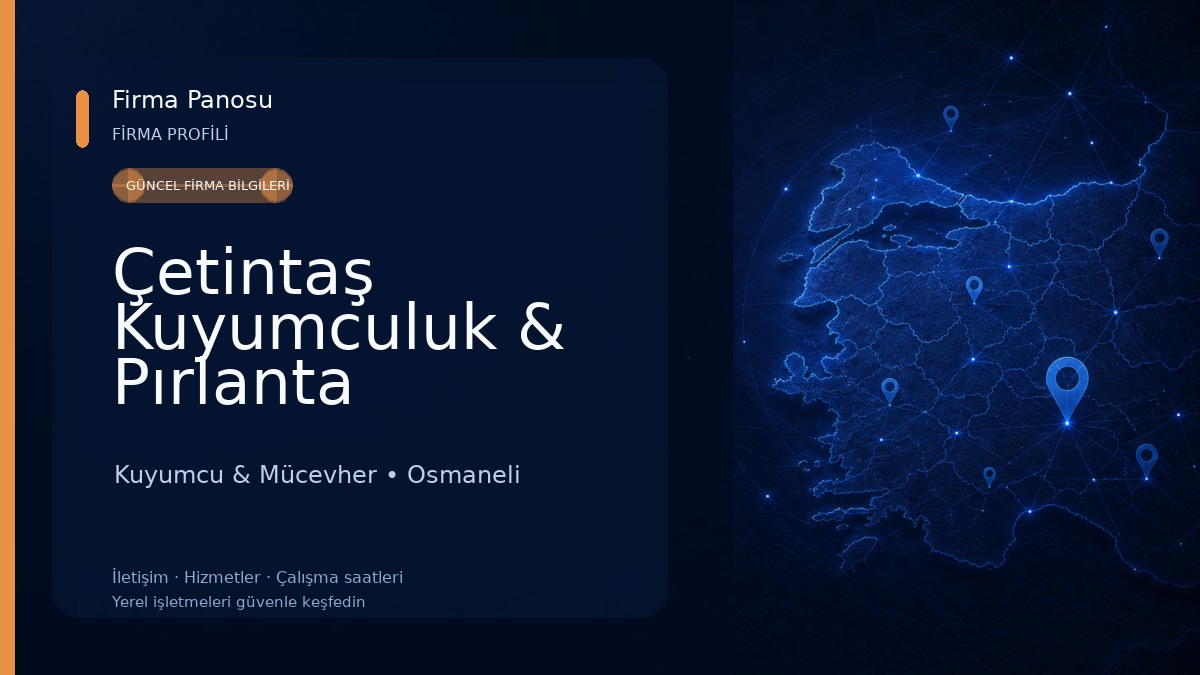 Çetintaş Kuyumculuk & Pırlanta 