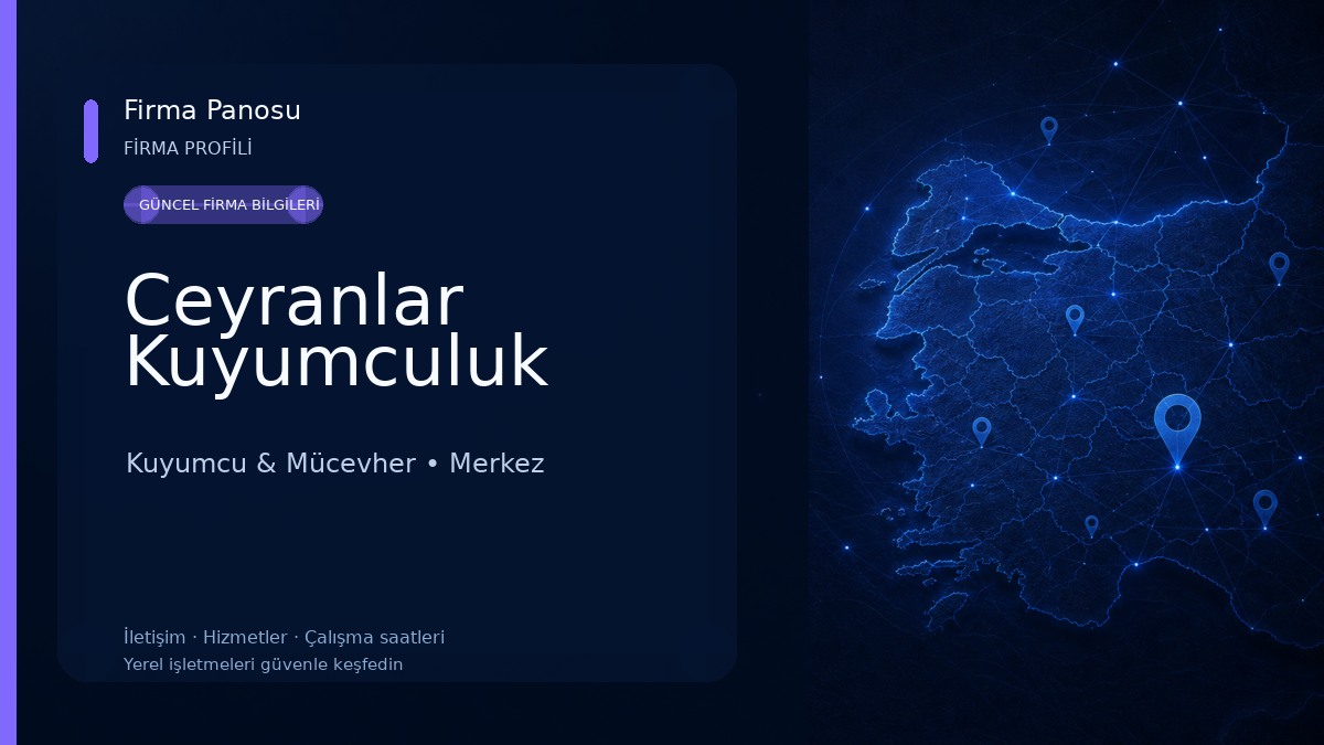Ceyranlar Kuyumculuk Kuyumcu & Mücevher