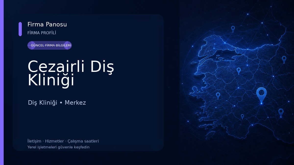 Cezairli Diş Kliniği Diş Kliniği