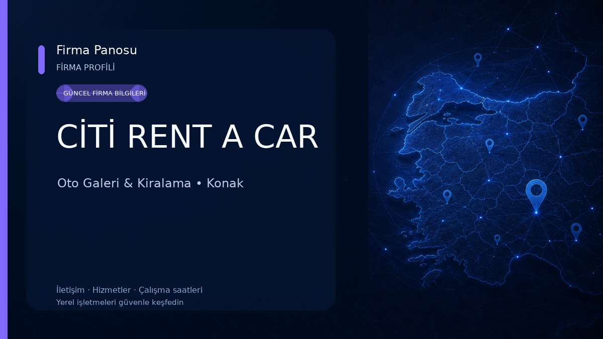 CİTİ RENT A CAR Oto Galeri & Kiralama