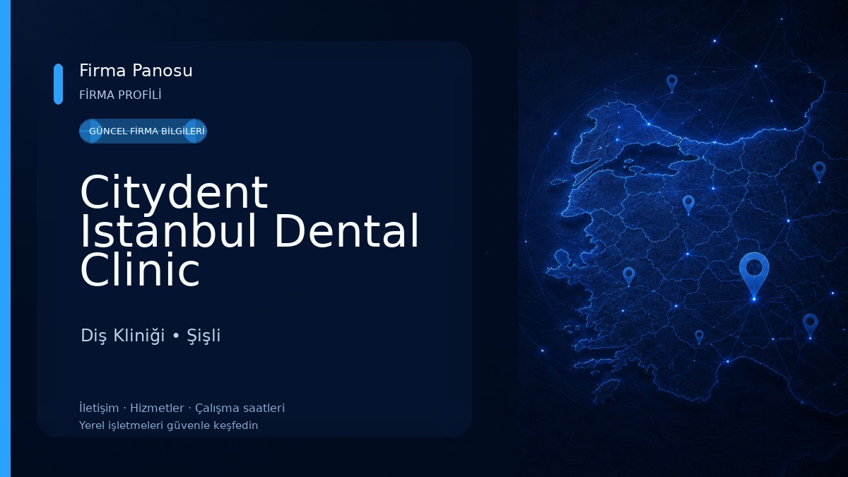 Citydent Istanbul Dental Clinic Diş Kliniği