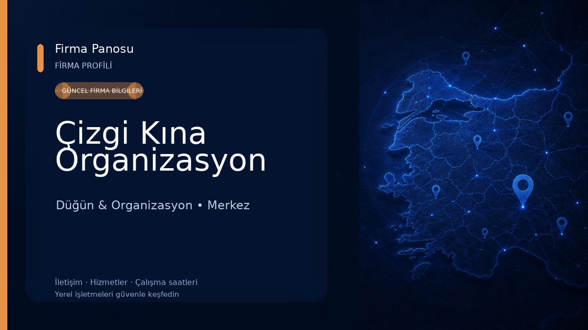 Çizgi Kına Organizasyon Düğün & Organizasyon
