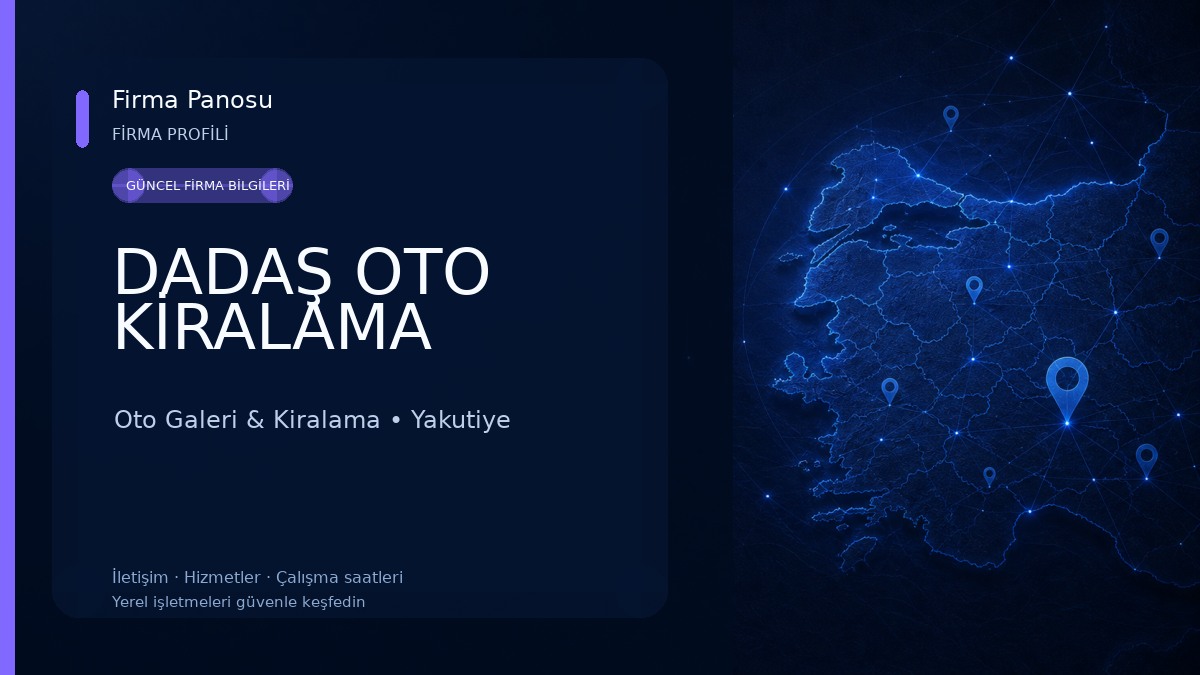 DADAŞ OTO KİRALAMA 
