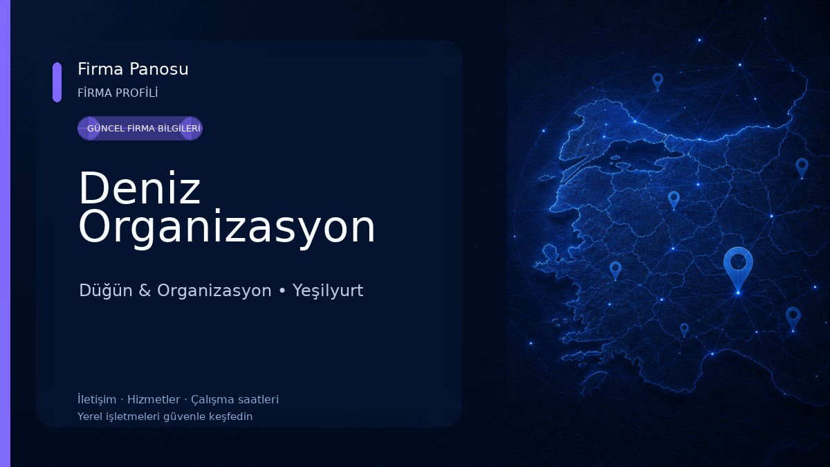 Deniz Organizasyon Düğün & Organizasyon