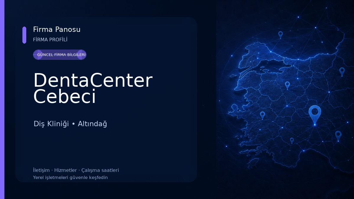 DentaCenter Cebeci Diş Kliniği