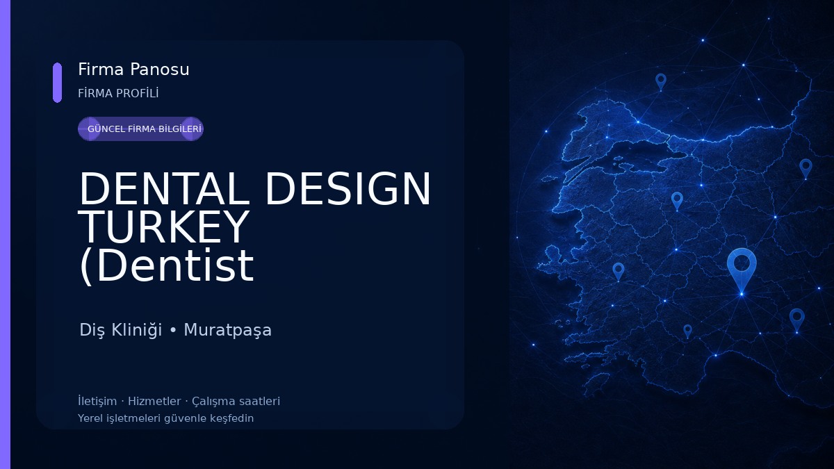 DENTAL DESIGN TURKEY (Dentist Antalya, Dental Treatments, Implants, Veneers, Smile Makeover, Cosmetic Dentistry) Diş Kliniği