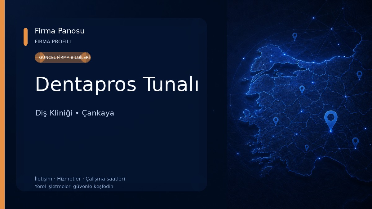 Dentapros Tunalı Diş Kliniği
