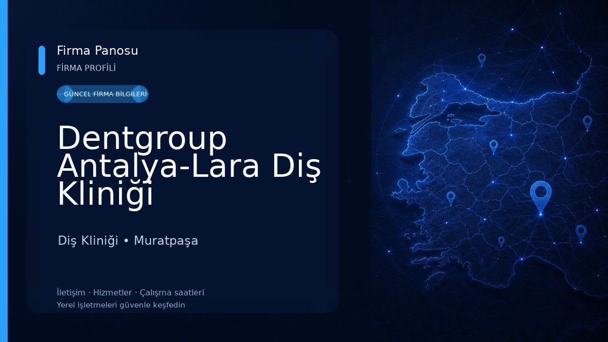 Dentgroup Antalya-Lara Diş Kliniği Diş Kliniği