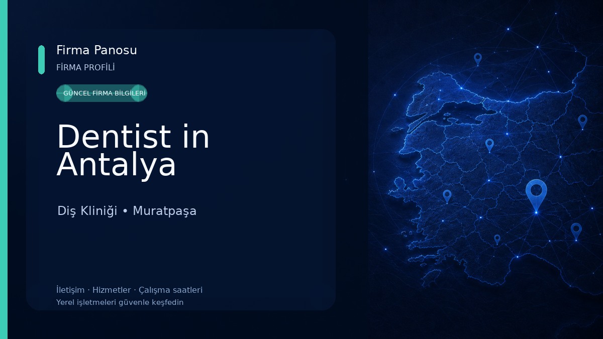 Dentist in Antalya 