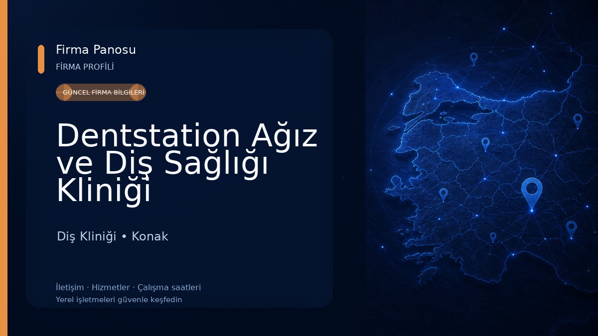 Dentstation Ağız ve Diş Sağlığı Kliniği Diş Kliniği